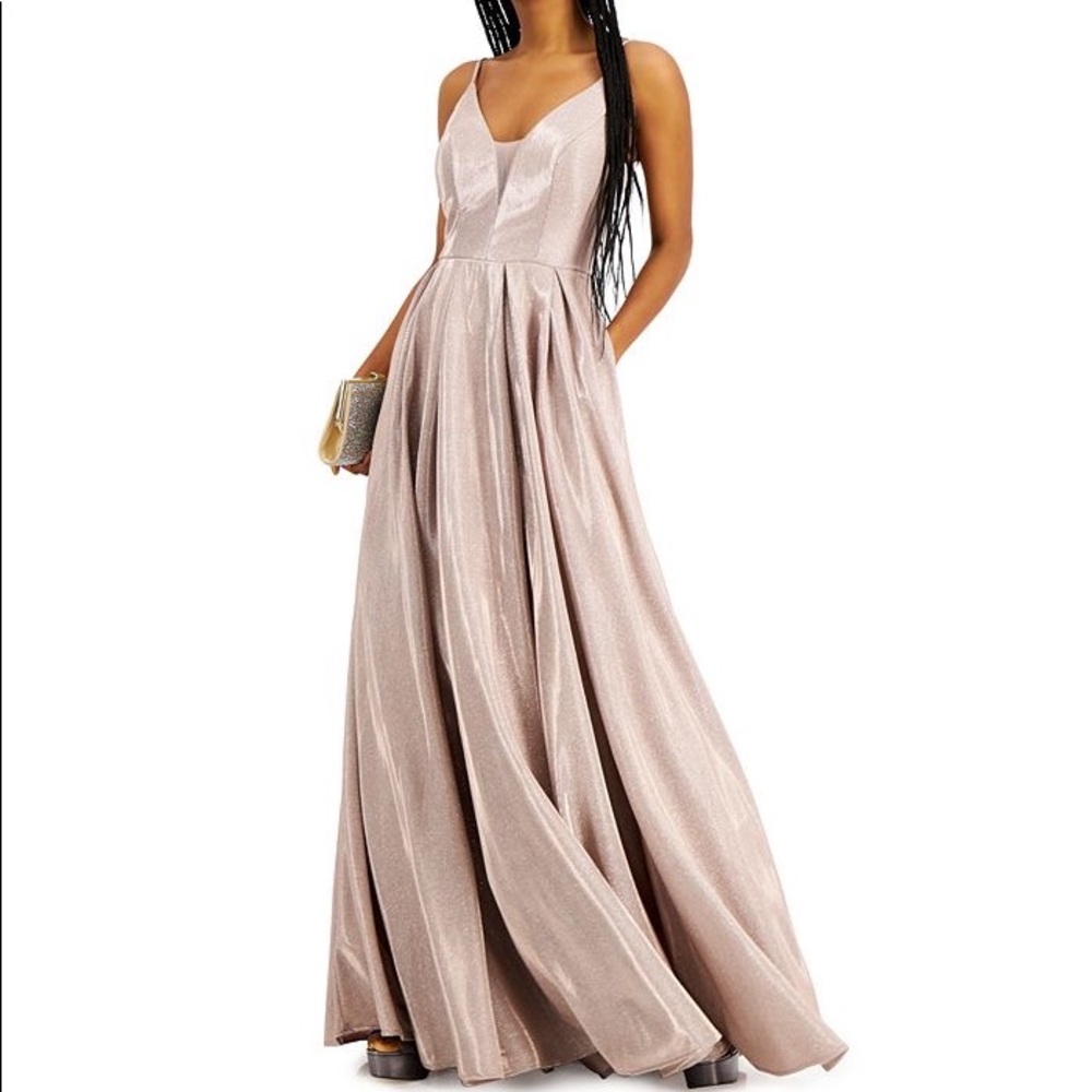 Glitter Prom Dress